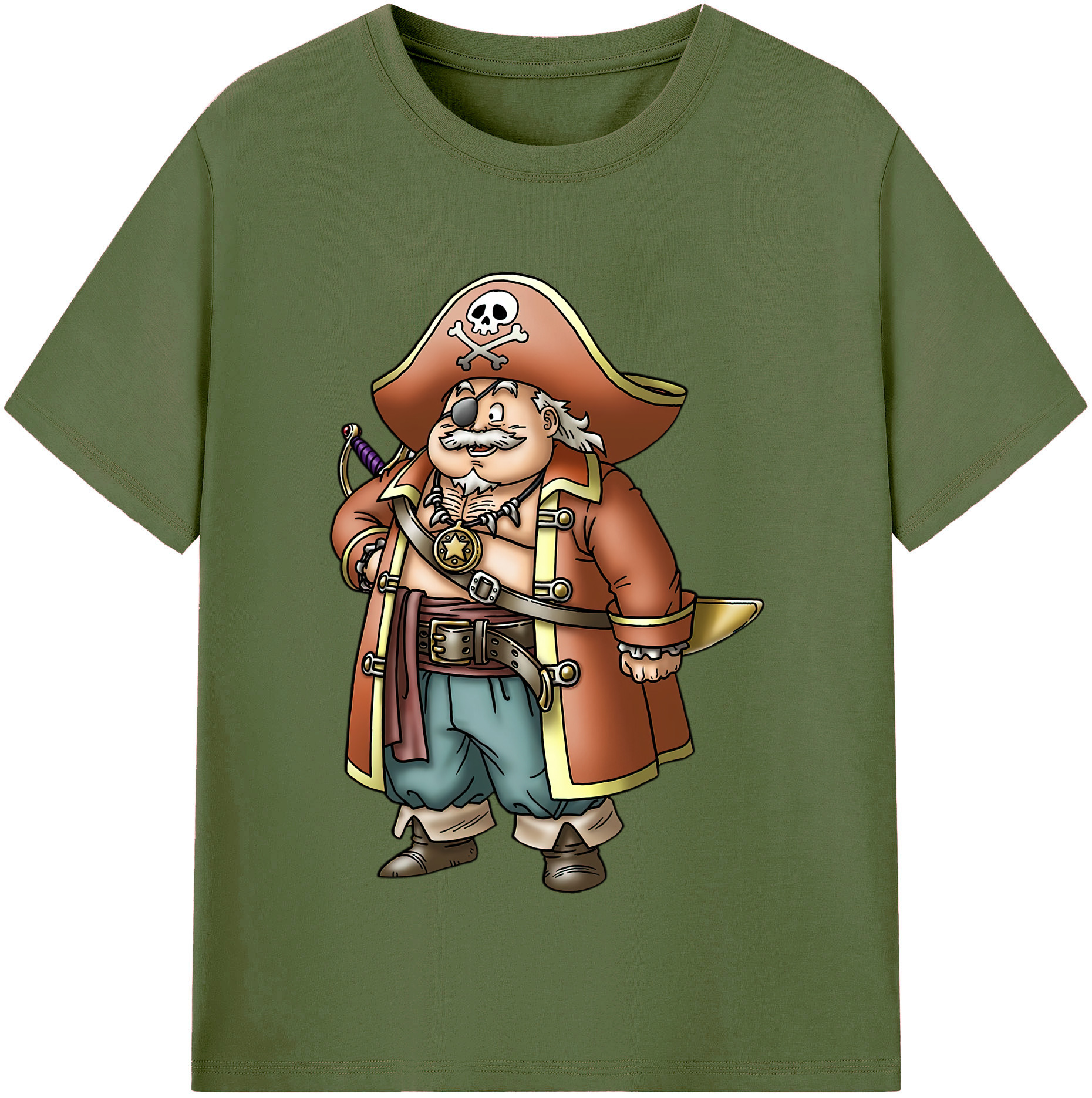（画像用） ドラゴンクエスト Doragon Kuesuto Dragon Quest 綿100％半袖Tシャツ（フロントプリント）